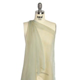 Chiffon-Like Silk Voile - Gray and Tan Iridescent - Adelaide Collection