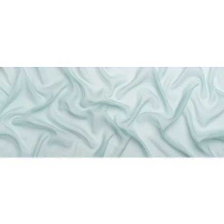 Chiffon-Like Silk Voile - Blue Gray - Adelaide Collection