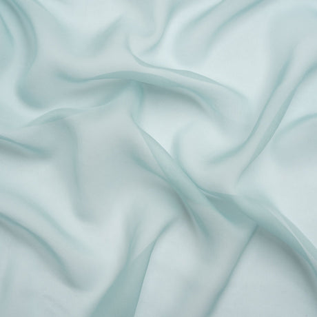 Chiffon-Like Silk Voile - Blue Gray - Adelaide Collection