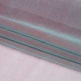 Chiffon-Like Silk Voile - Ice Blue and Berry Red Iridescent - Adelaide Collection