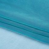 Chiffon-Like Silk Voile - Teal and Royal Iridescent - Adelaide Collection