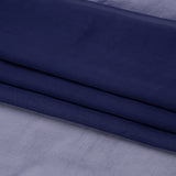 Chiffon-Like Silk Voile - Navy Iridescent - Adelaide Collection