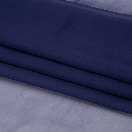 Chiffon-Like Silk Voile - Navy Iridescent - Adelaide Collection