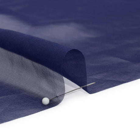 Chiffon-Like Silk Voile - Navy Iridescent - Adelaide Collection