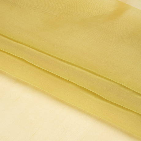 Chiffon-Like Silk Voile - Citron Iridescent - Adelaide Collection