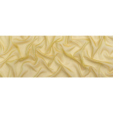 Chiffon-Like Silk Voile - Citron Iridescent - Adelaide Collection