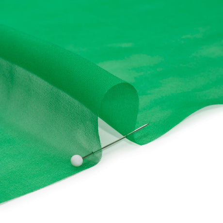 Chiffon-Like Silk Voile - Kelly Green - Adelaide Collection