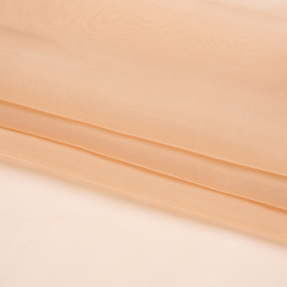 Chiffon-Like Silk Voile - Nude - Adelaide Collection