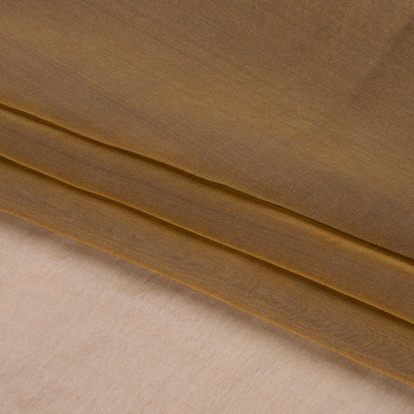 Chiffon-Like Silk Voile - Navy and Gold Iridescent - Adelaide Collection