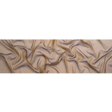 Chiffon-Like Silk Voile - Navy and Gold Iridescent - Adelaide Collection