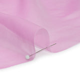 Chiffon-Like Silk Voile - Tulip and White Iridescent - Adelaide Collection