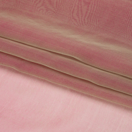 Chiffon-Like Silk Voile - Berry and Key Lime Iridescent - Adelaide Collection
