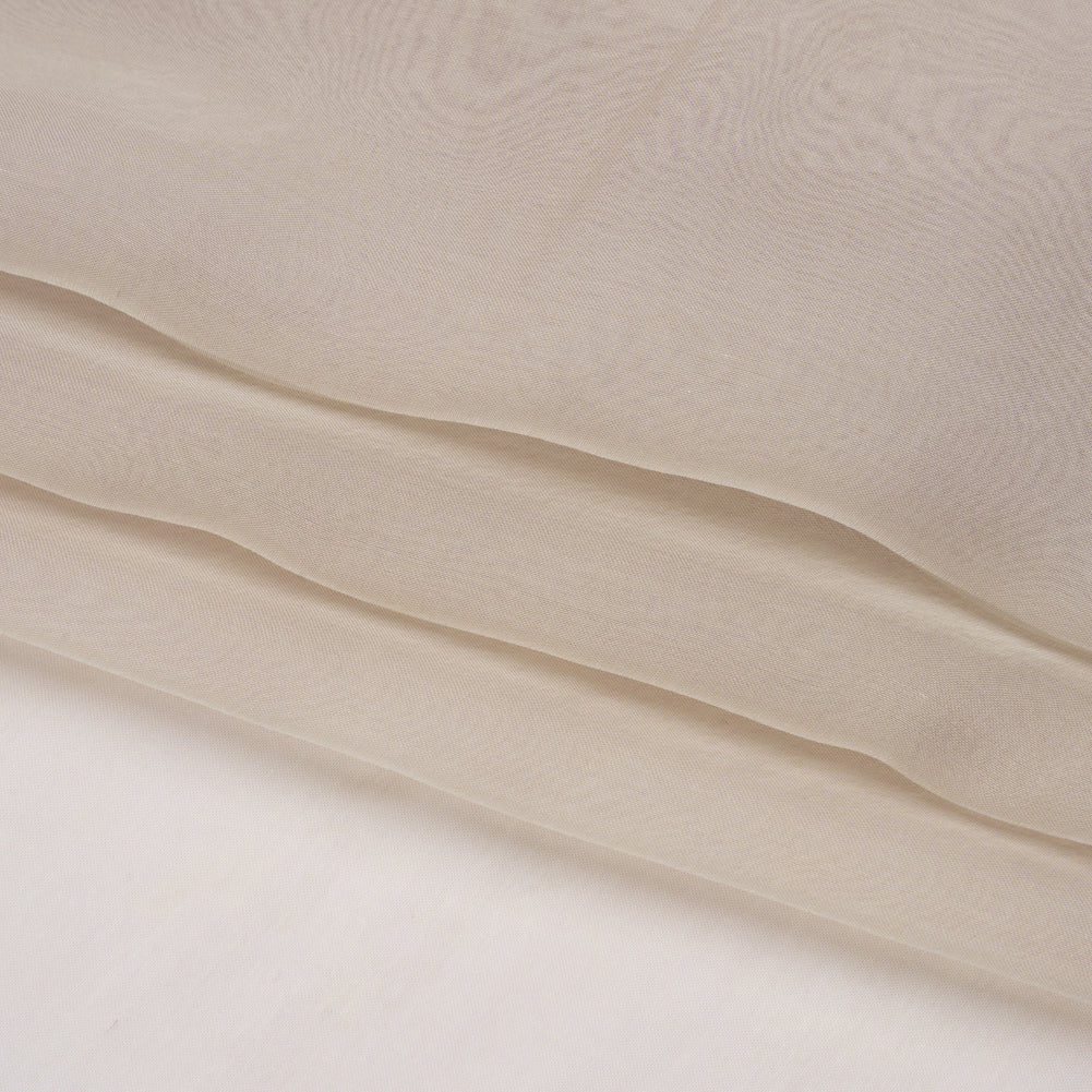 Chiffon-Like Silk Voile - Light Beige - Adelaide Collection
