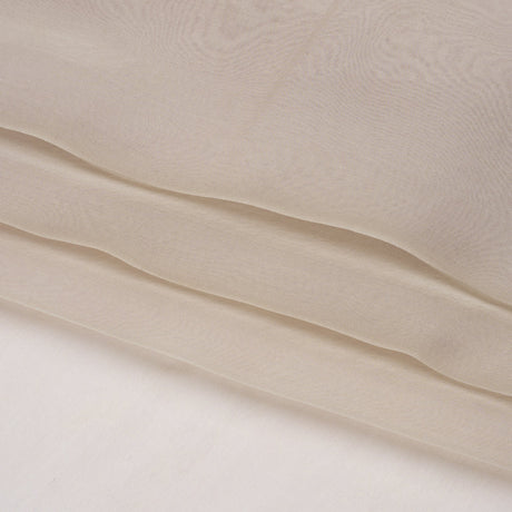 Chiffon-Like Silk Voile - Light Beige - Adelaide Collection