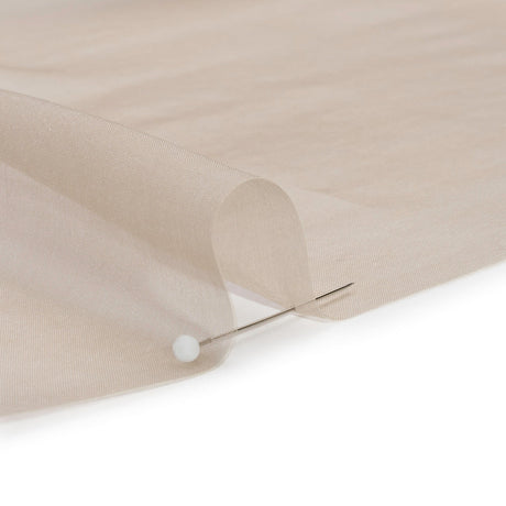 Chiffon-Like Silk Voile - Light Beige - Adelaide Collection