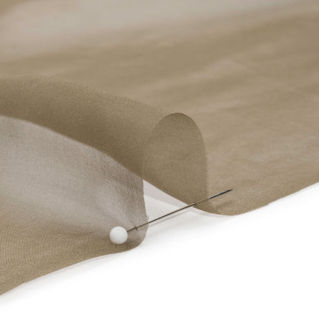 Chiffon-Like Silk Voile - Mole - Adelaide Collection
