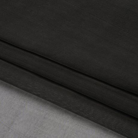 Chiffon-Like Silk Voile - Black - Adelaide Collection