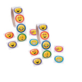 Emoji Sticker Roll 100 Pieces 1 1/2 Inch