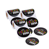 Class of 2034 Kindergarten Sticker Roll 3 Inch 100 Piece