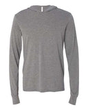 Image 1: Unisex Jersey Hooded Long Sleeve TeeImage 2: Soft hooded jersey shirt designImage 3: Lightweight long sleeve hoodie teeImage 4: Blank hooded tee for printingImage 5: Comfortable unisex casual apparelImage 6: Premium jersey hooded top