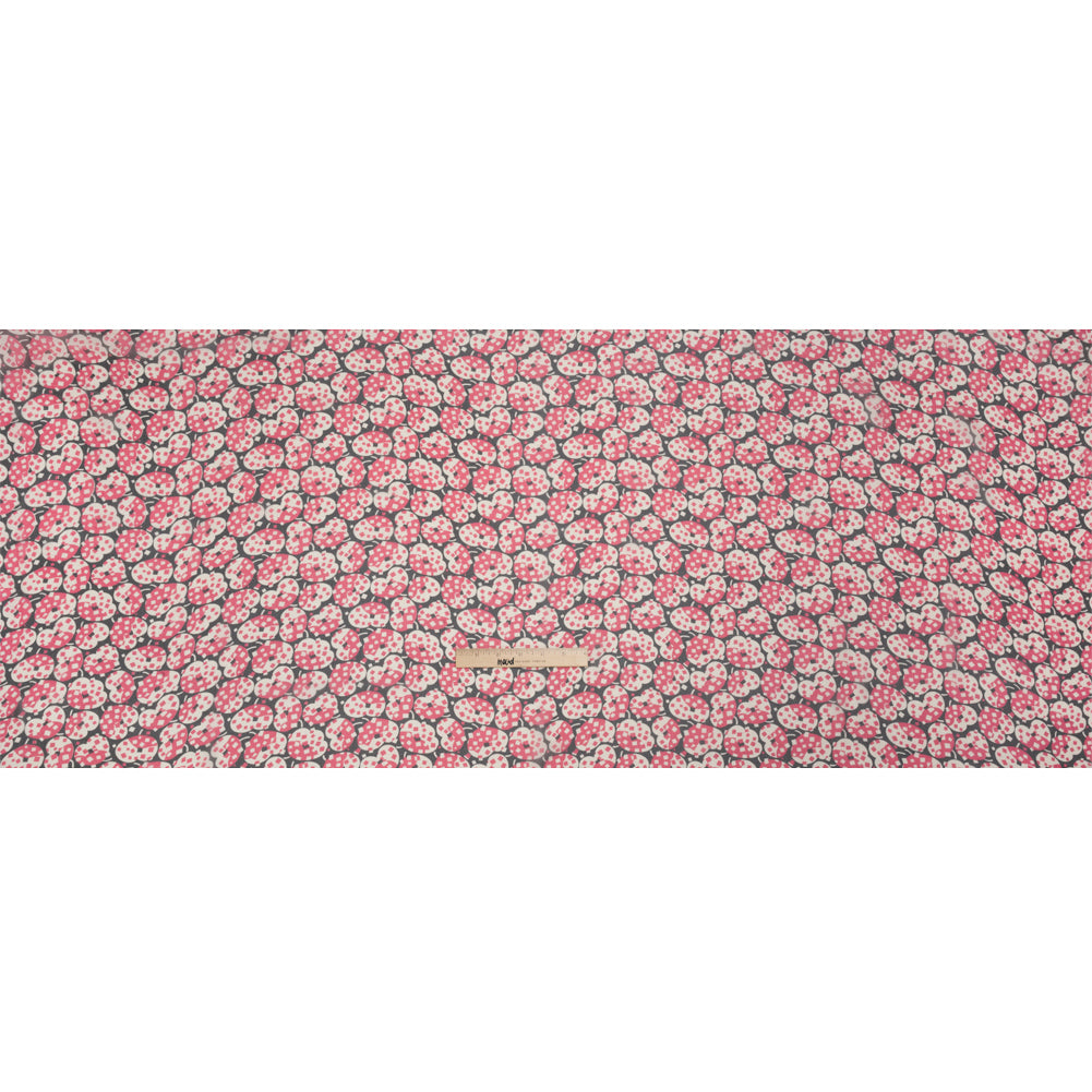 Pink, White and Black Sprinkled Treats Silk Chiffon