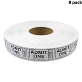 Admission Tickets Roll Multi-colors | Special Offers Your Shopping Experience | 1 Pack 2000 Tickets in a Roll