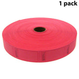 Single Roll Coupon Tickets Multi-colors