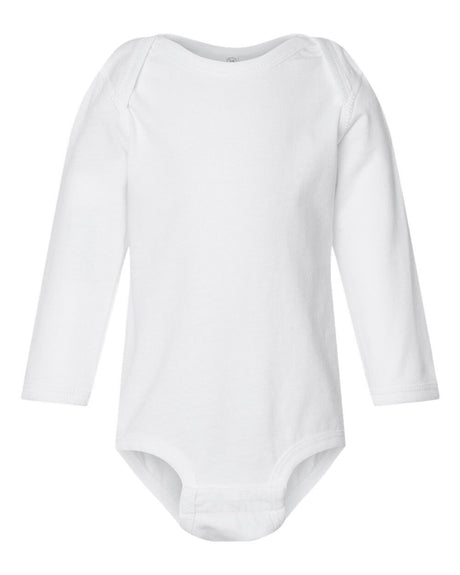 Rabbit Skins® Infant Fine Jersey Long Sleeve Bodysuit