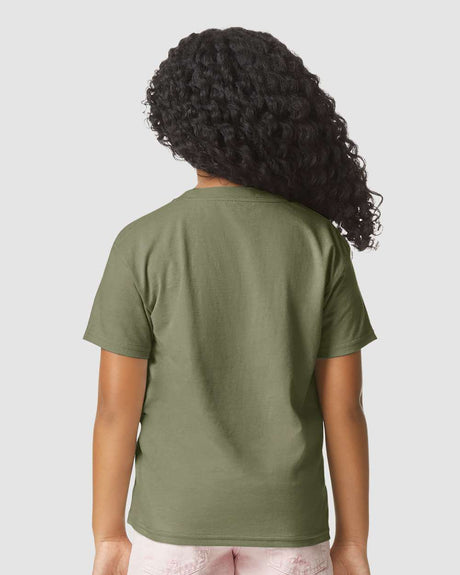 Camiseta juvenil Gildan Softstyle CVC | Camiseta de mezcla suave de algodón