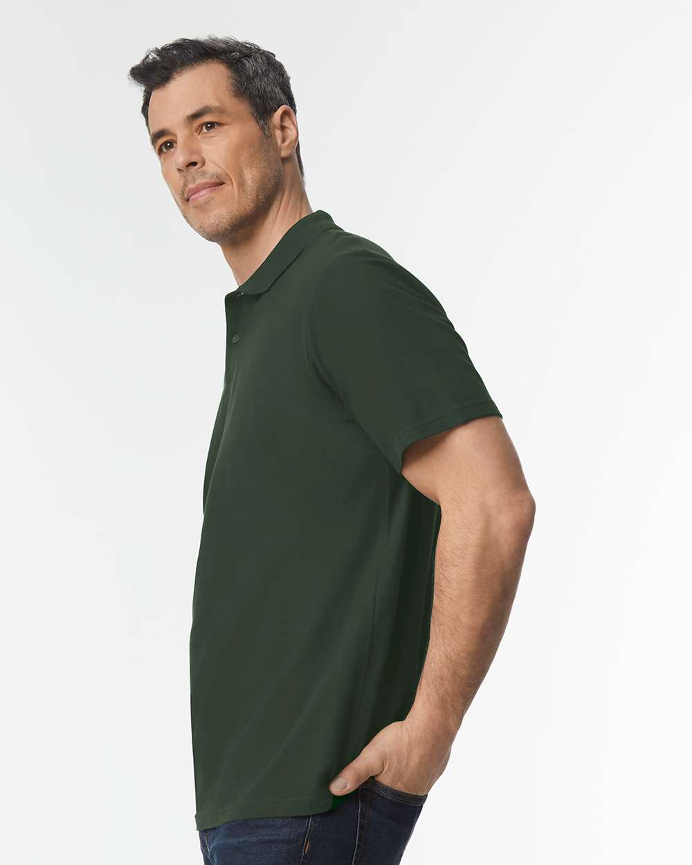 Gildan® Soft Style Adult Pique Collared Short Sleeve Polo - 64800