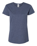 Camiseta con cuello redondo de algodón grueso para mujer Gildan – Camisa suave