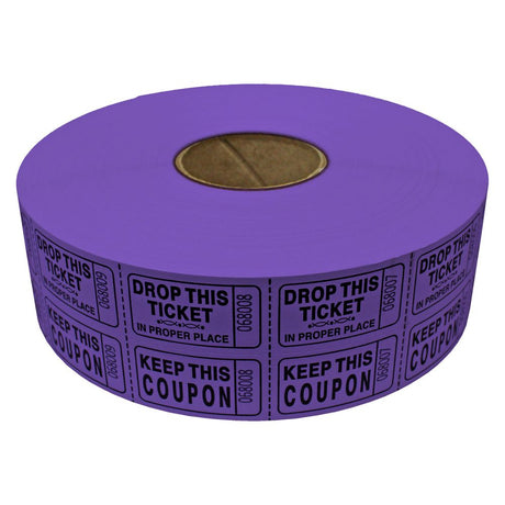 Double Roll Coupon Tickets Multi-colors | Special offers your shopping experience