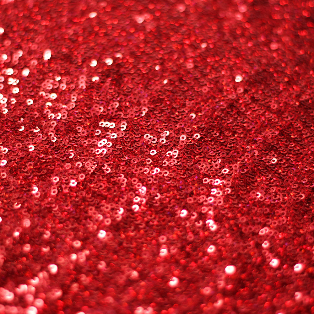 SC Glamour Shiny Sequins Nylon Spandex Fabric - Multiple Colors, Round Sequins, 54/56" Width (1 Yard)