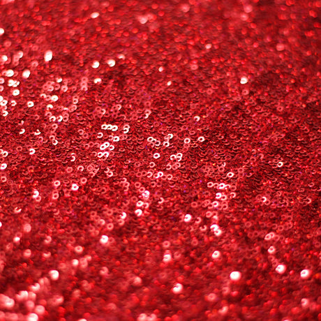 SC Glamour Shiny Sequins Nylon Spandex Fabric - Multiple Colors, Round Sequins, 54/56" Width (1 Yard)