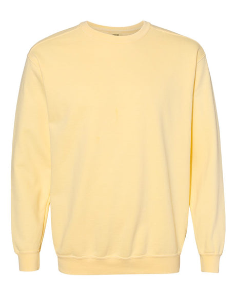 Comfort Colors® Garment Dyed Crewneck Long Sleeve Sweatshirt