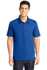 Sport-Tek® PosiCharge Active Textured Collared Short Sleeve Polo
