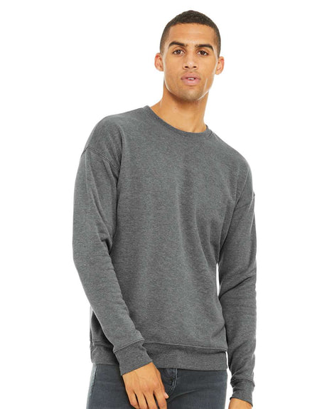 Bella + Canvas® Long Sleeve Sponge Fleece Drop Shoulder Crewneck Sweatshirt