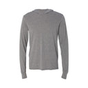 BELLA + CANVAS® Jersey Hooded Long Sleeve Tee