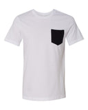 BELLA + CANVAS® - Jersey Pocket Crewneck Short Sleeve T-Shirt - 3021