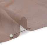 Copper and Bluish Silver Two-Tone Silk Chiffon