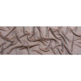 Copper and Bluish Silver Two-Tone Silk Chiffon
