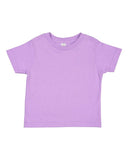RADYAN® Toddler Cotton Crewneck Short Sleeve Jersey T-Shirt