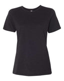 BELLA + CANVAS® Women's Relaxed Fit Heather CVC Crewneck Tee