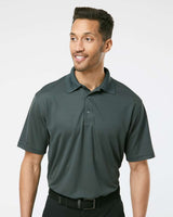 Paragon® Men's Saratoga Performance Mini Mesh Polo Short Sleeve T-Shirt