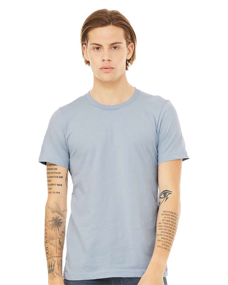 Image 1: Bella Canvas Unisex Jersey TeeImage 2: Soft jersey fabric unisex shirtImage 3: Premium Bella Canvas casual teeImage 4: Blank unisex shirt for printingImage 5: Lightweight everyday t-shirtImage 6: Classic jersey crewneck style