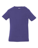 RADYAN® Infant Fine Jersey Short Sleeve Crew Neck Tee - 3322