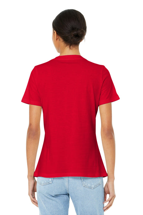 Gildan Women’s Relaxed V-Neck Tee – Jersey Short Sleeve