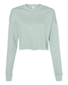 BELLA + CANVAS® Women's Crop Crew Fleece Lightweight Sweatshirt for Everyday Outfit