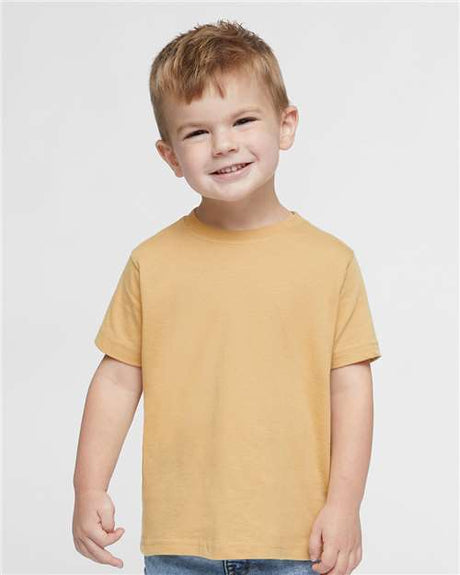 Rabbit Skins® Toddler Fine Jersey Crewneck Short Sleeve Tee - 3321