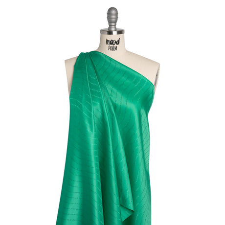Autograph Jacquard Lining - Spearmint Green Tonal